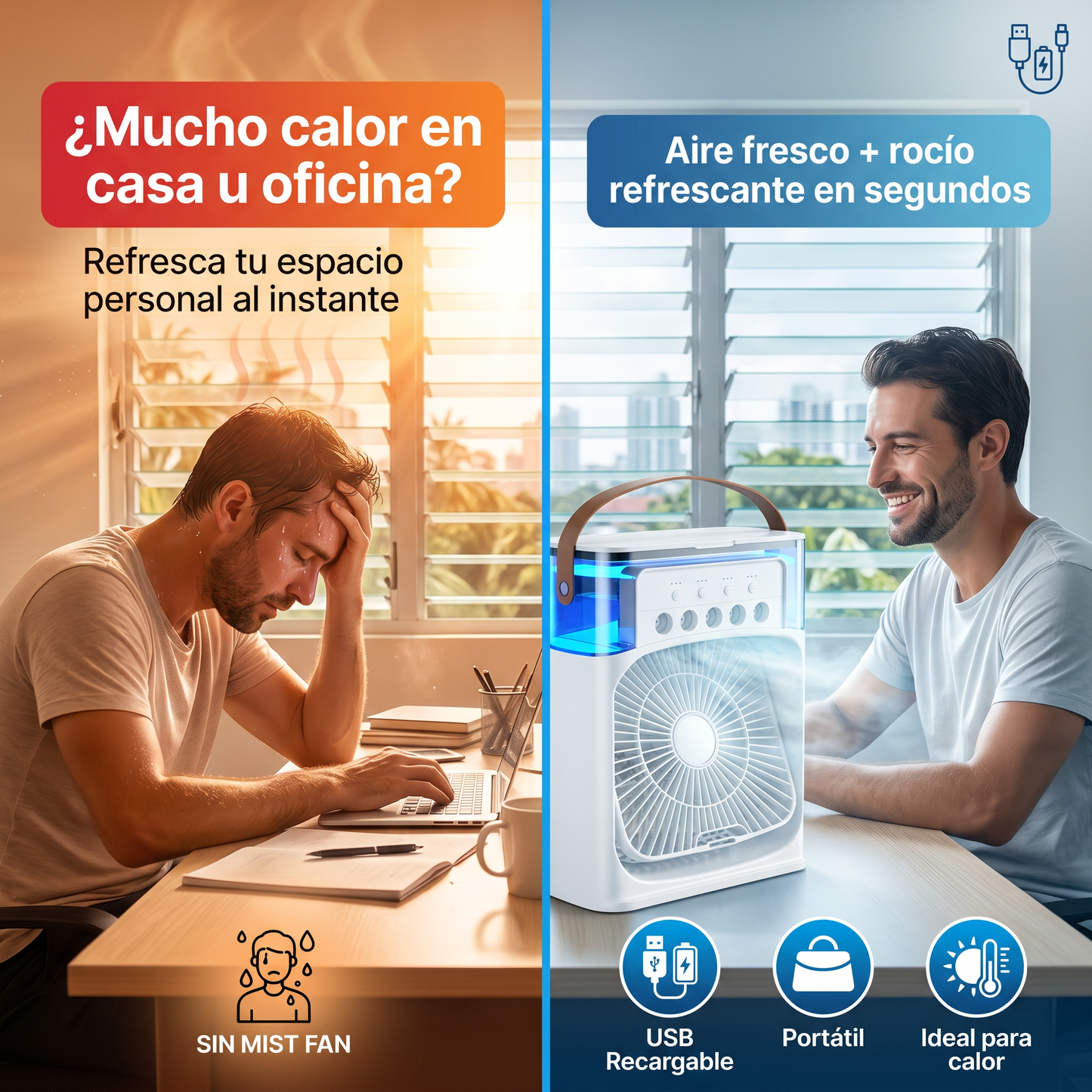BrisaCool™ – Tu aire fresco personal