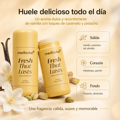 Fresh That Lasts – Desodorante Iluminador Vainilla