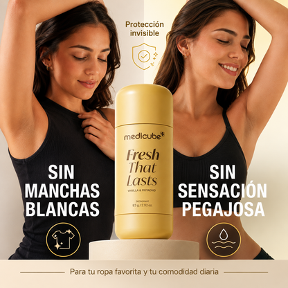 Fresh That Lasts – Desodorante Iluminador Vainilla