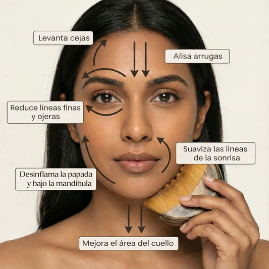 Cepillo de contorno linfático